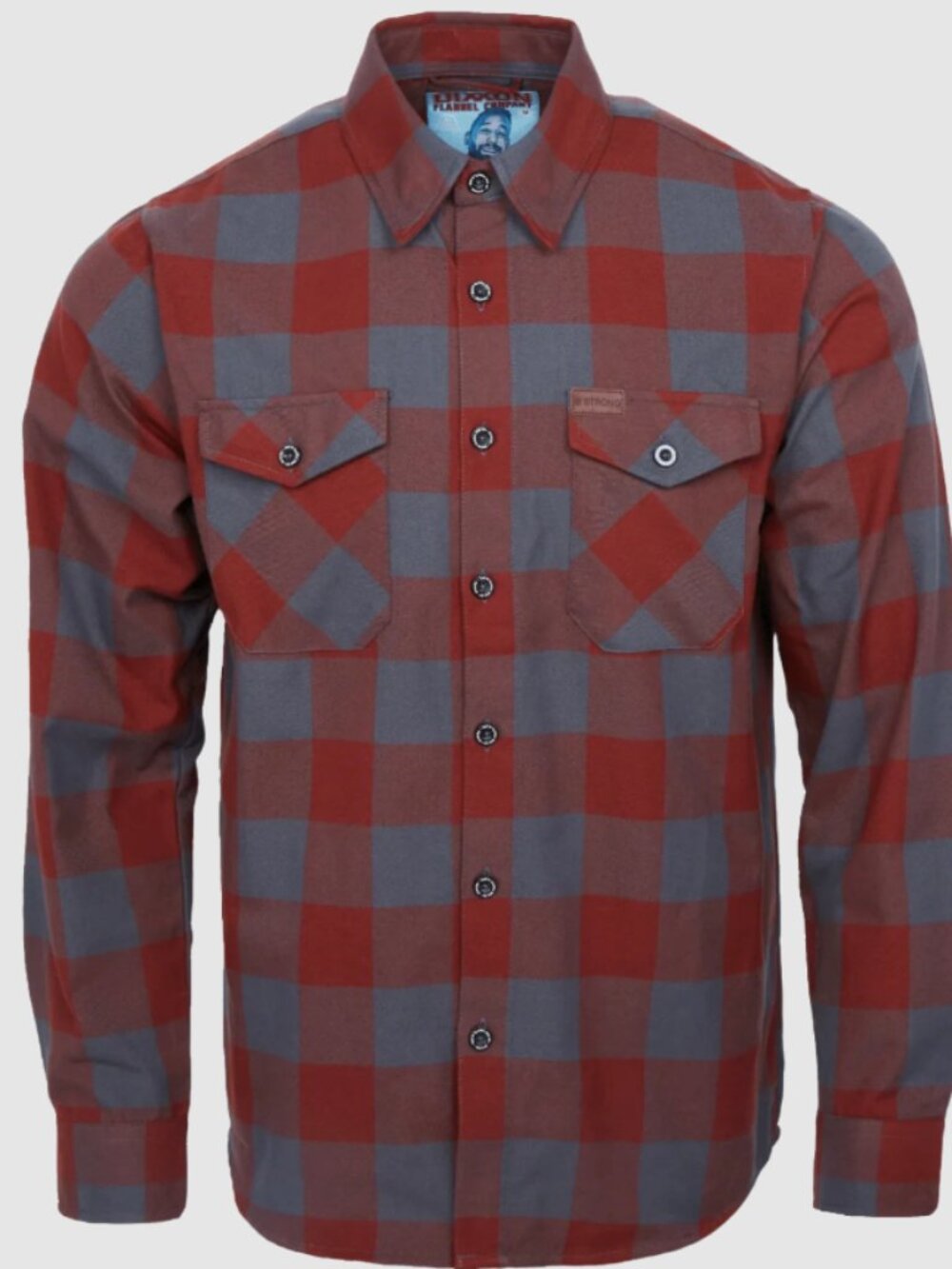 DIXXON x Andar Collab The B STRONG Limited Edition Flannel Shirt - Men's 3XL